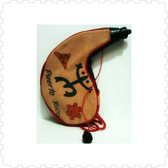 Puerto Rico Bota, Boot 1 Liter capacity, wine, wat - Picture 2 of 3